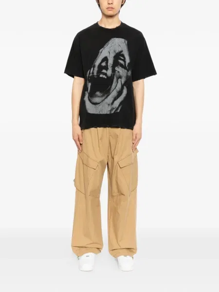 Tricou Warman cu imagine negru