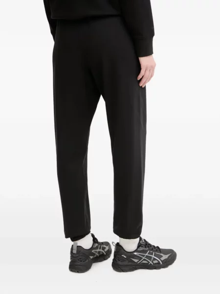 Pantaloni Dkny cu imagine alergare negru
