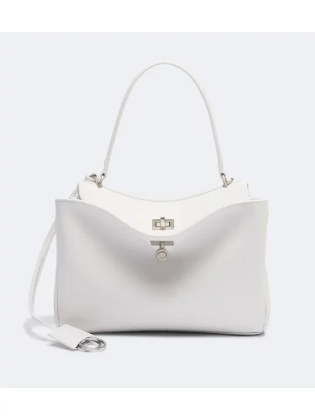 Geantă Balenciaga din piele alb