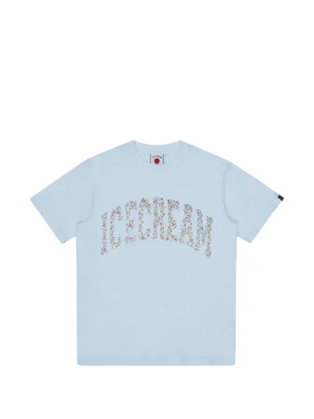 Tricou Icecream cu autograf albastru