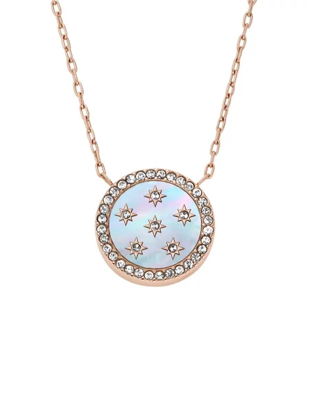 Ogrlica Fossil zlata