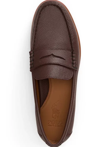 Кожаные мокасины Polo Ralph Lauren