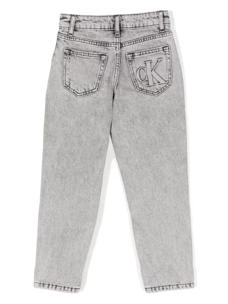 Jeansy dziecięce Calvin Klein czarne