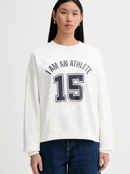 Marc O'Polo hanorac de cu imprimeu bej