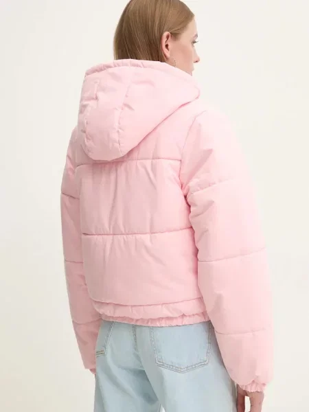 Rövid kabát Juicy Couture rózsaszín