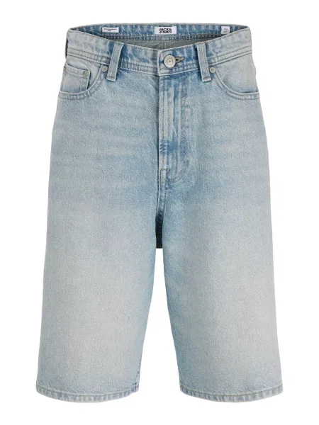 Jack&Jones Jeansové Šortky S Volným Střihem blue denim modré