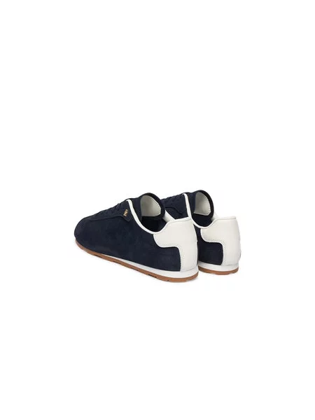 Superge Tommy Hilfiger Th Bella Low Runner Suede Mornarsko modra