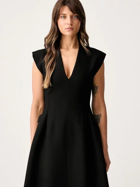 HUGO Rochie Kaytra' negru