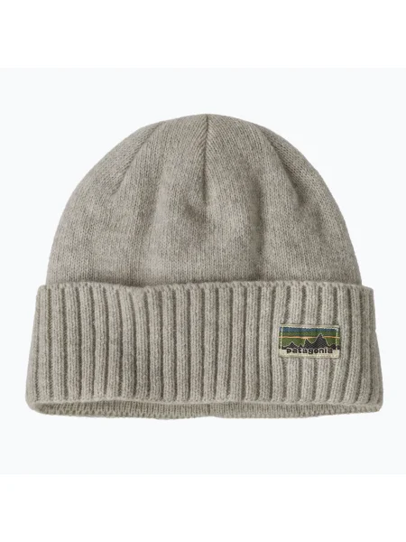 Patagonia téli sapka Brodeo Beanie og legacy label/crisp szürke. Méret: OS szürke