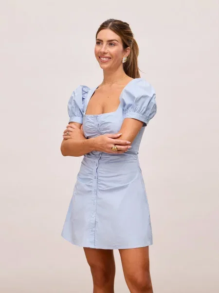 Noar studios Rochie deschis albastru