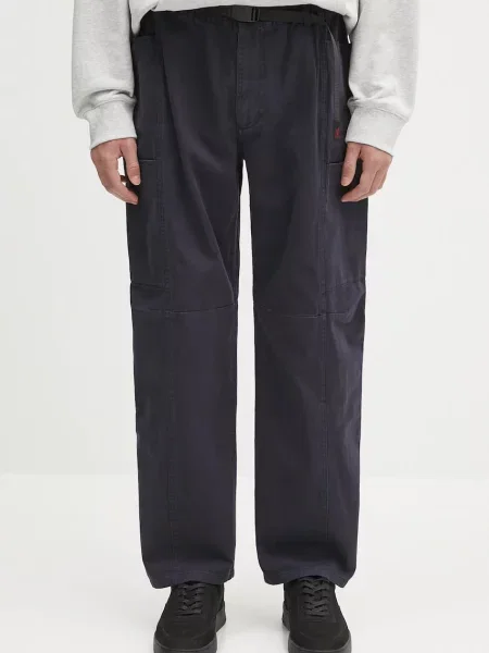 Hlače Gramicci Voyager Pant tamno ravna plava