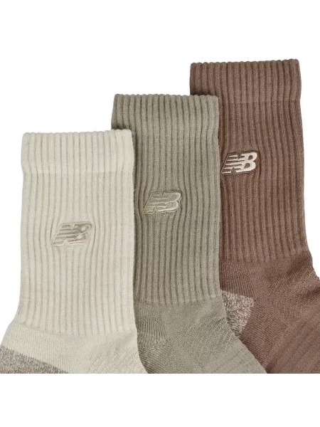 Lenvászon zokni New Balance strasszokkal bézs