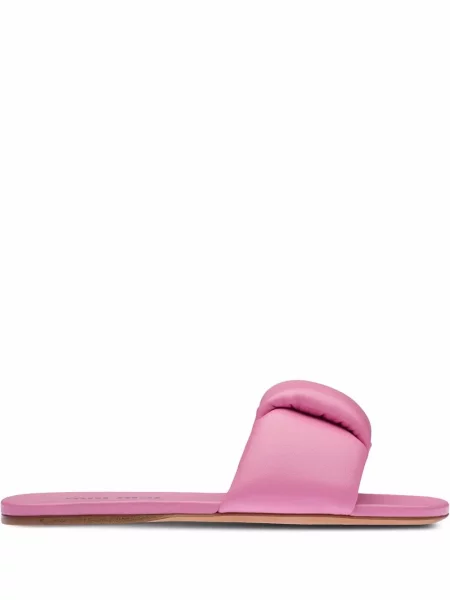 Papuci Miu Miu din piele roz