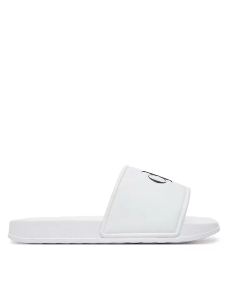 Klapki Calvin Klein Jeans białe