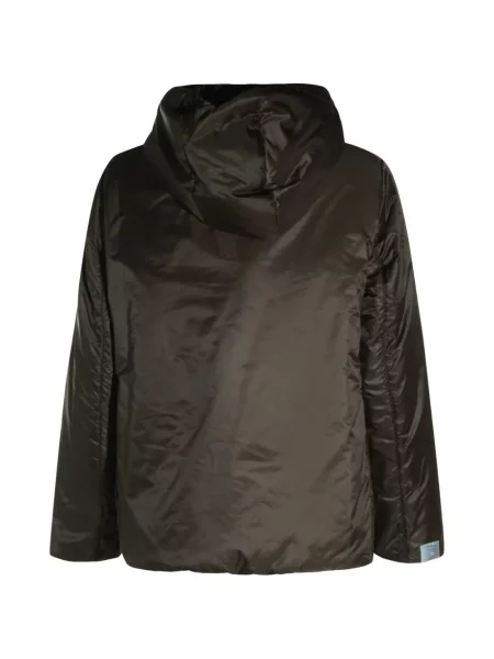 Geacă Max Mara cu glugă verde