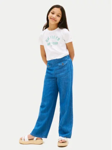 Dětské tričko Tommy Hilfiger bílé