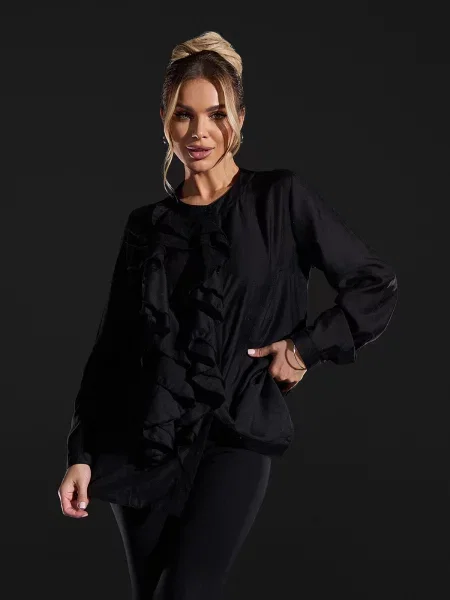 Сорочка ISSA Plus чорний