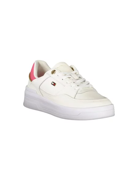 Trampki Tommy Hilfiger skórzane casual białe