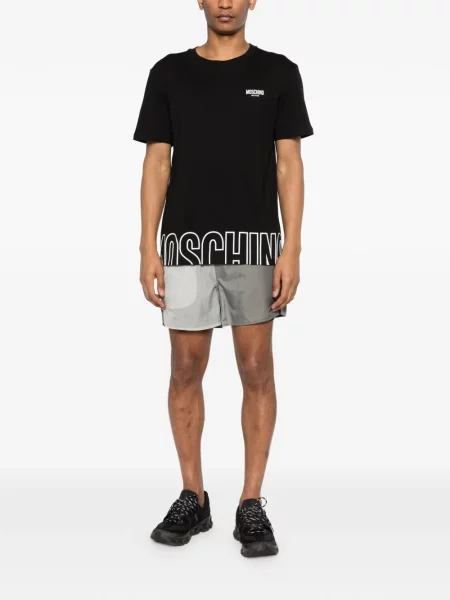 Tricou Moschino cu autograf negru