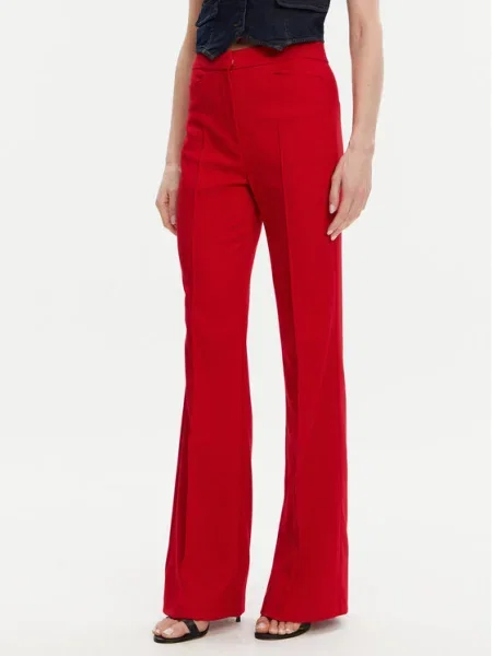 Morgan Pantaloni din Bootcut Fit roșu