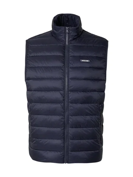 JACK & JONES Brezrokavnik JJLOUIS mornarska
