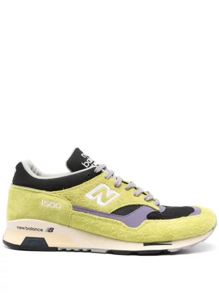 Bőr sneaker New Balance 550 zöld