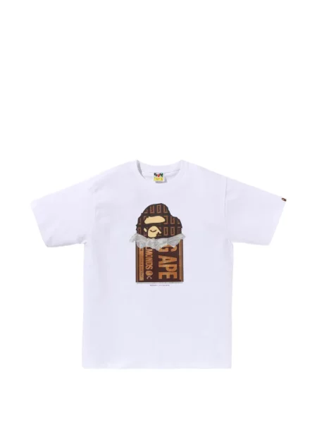 Grafika marškinėliai A Bathing Ape® balta
