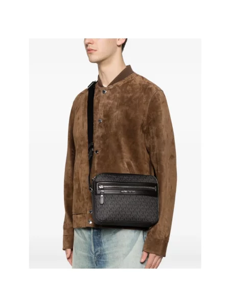 Torba crossbody Michael Kors z logo czarna