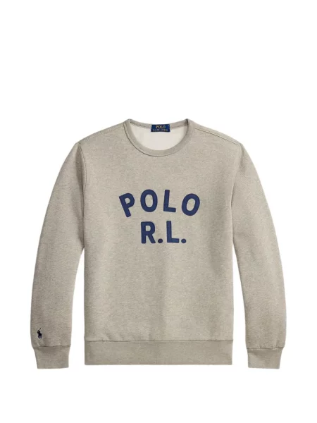 Суитчър Polo Ralph Lauren с принт сиво