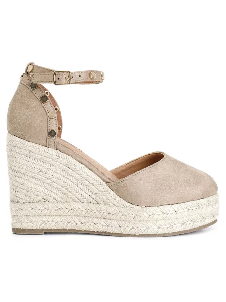 Espadrilky Café Noir žltá