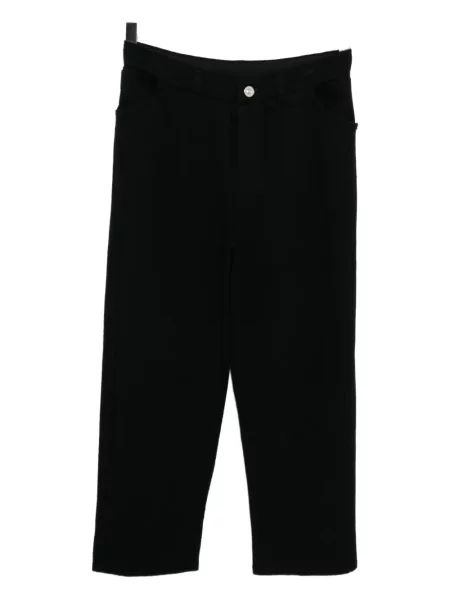 Pantaloni Barrie tricotate negru