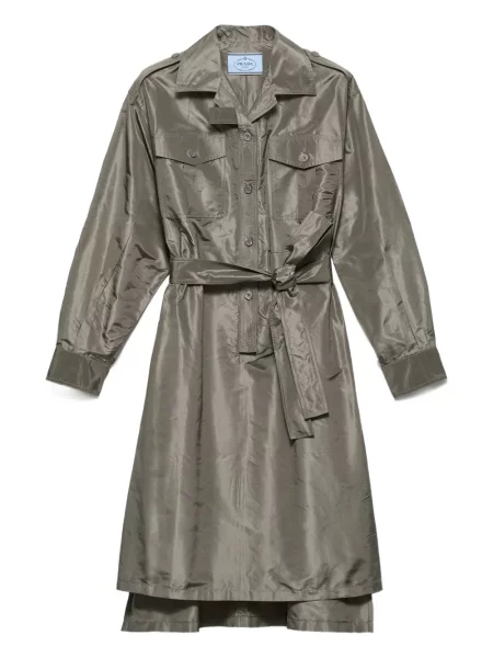 Rochie midi Prada până la genunchi de costum verde