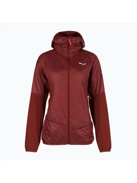 Salewa Ortles Hyb Twr syrah хибридно яке за жени червено