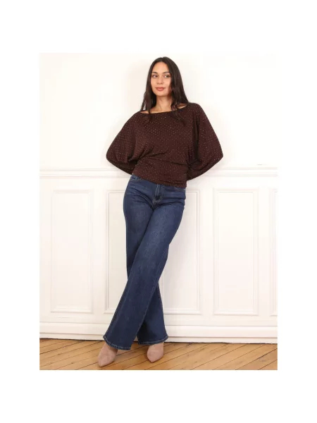 Top La Modeuse smeđa