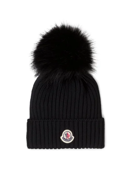 Gyerek sapka Moncler Enfant fekete