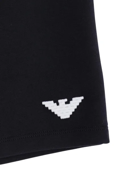 Szorty dziecięce Emporio Armani czarne