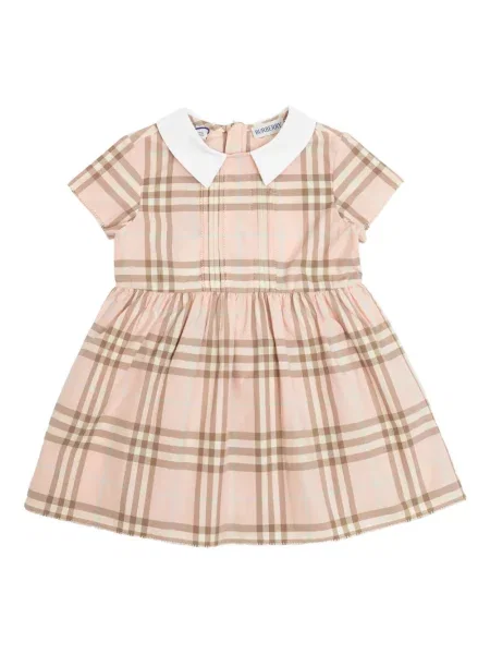 Sukienka dziecięca Burberry różowa