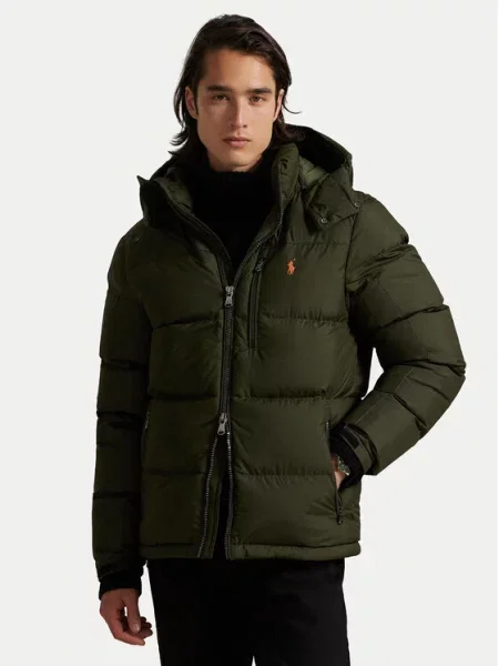 Vatovaná bunda Polo Ralph Lauren zelená
