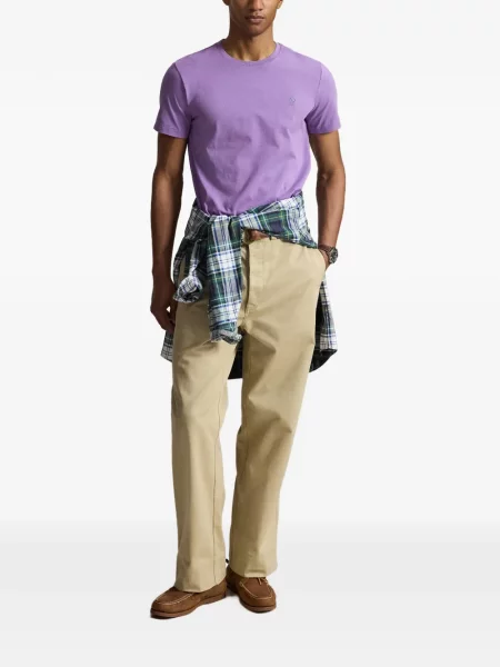 Polo Polo Ralph Lauren από ζέρσεϋ με αυτόγραφο μαύρο