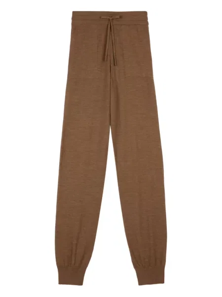 Pantaloni Tod's tricotate maro