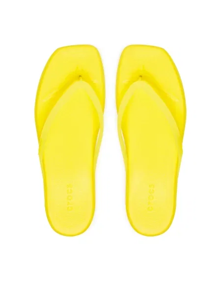 Papuci Crocs galben
