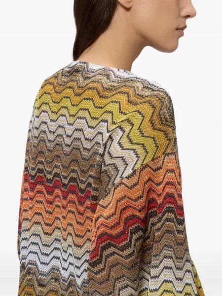 Scurt rochie Missoni portocaliu