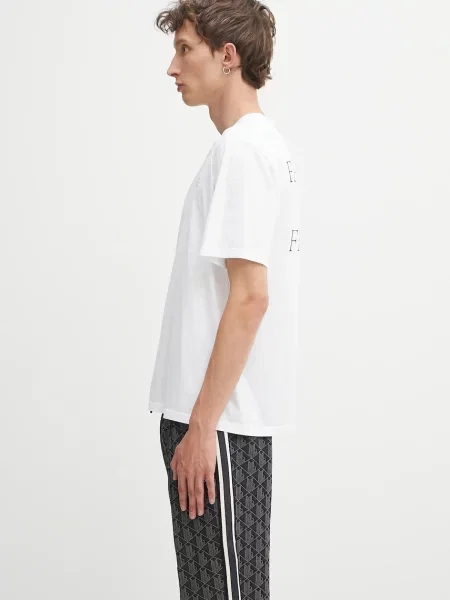 Футболка Mm6 с принтом белая