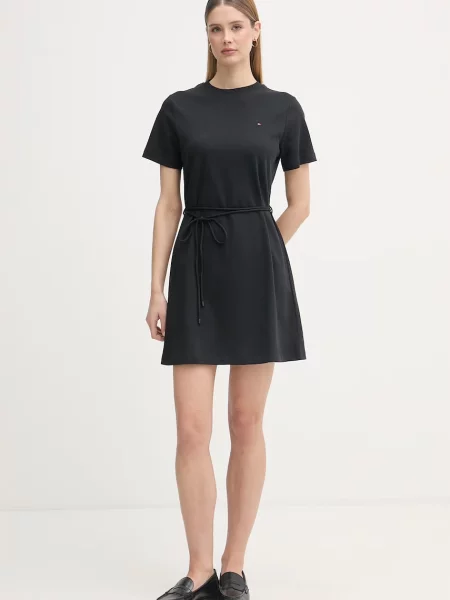 Tommy Hilfiger rochie mini din negru