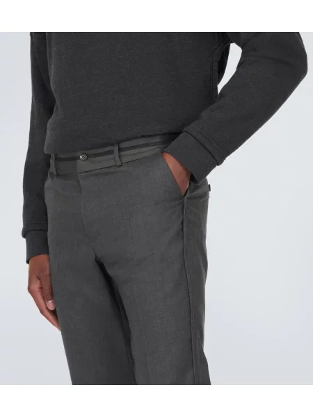 Pantaloni Undercover de lână gri