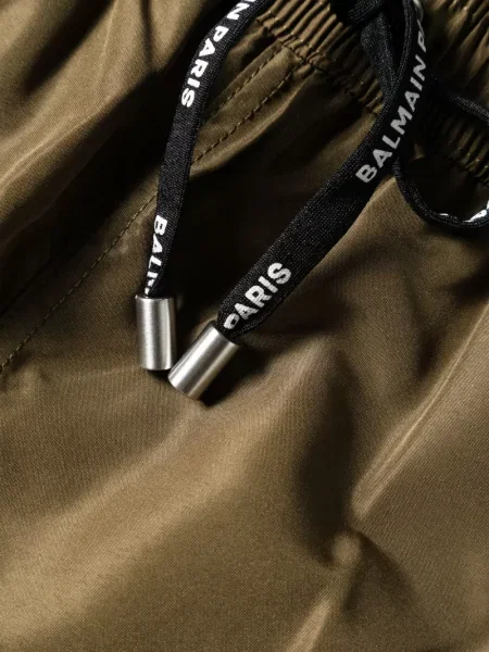 Kąpielówki Balmain z nadrukiem zielone