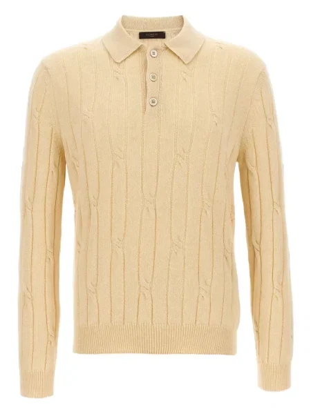 Tricou polo Zanone tricotate