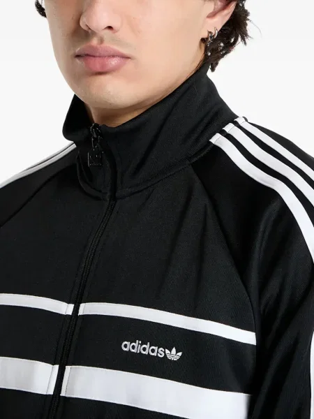 Hanorac Adidas cu autograf alergare evazat verde