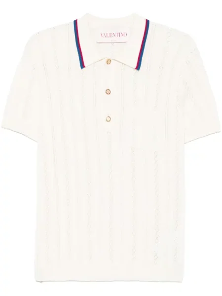 Polo Valentino Garavani alb