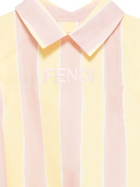 Sukienka dziecięca Fendi różowa